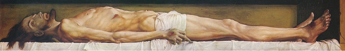 картина Ганса Гольбейна «Мертвый Христос»